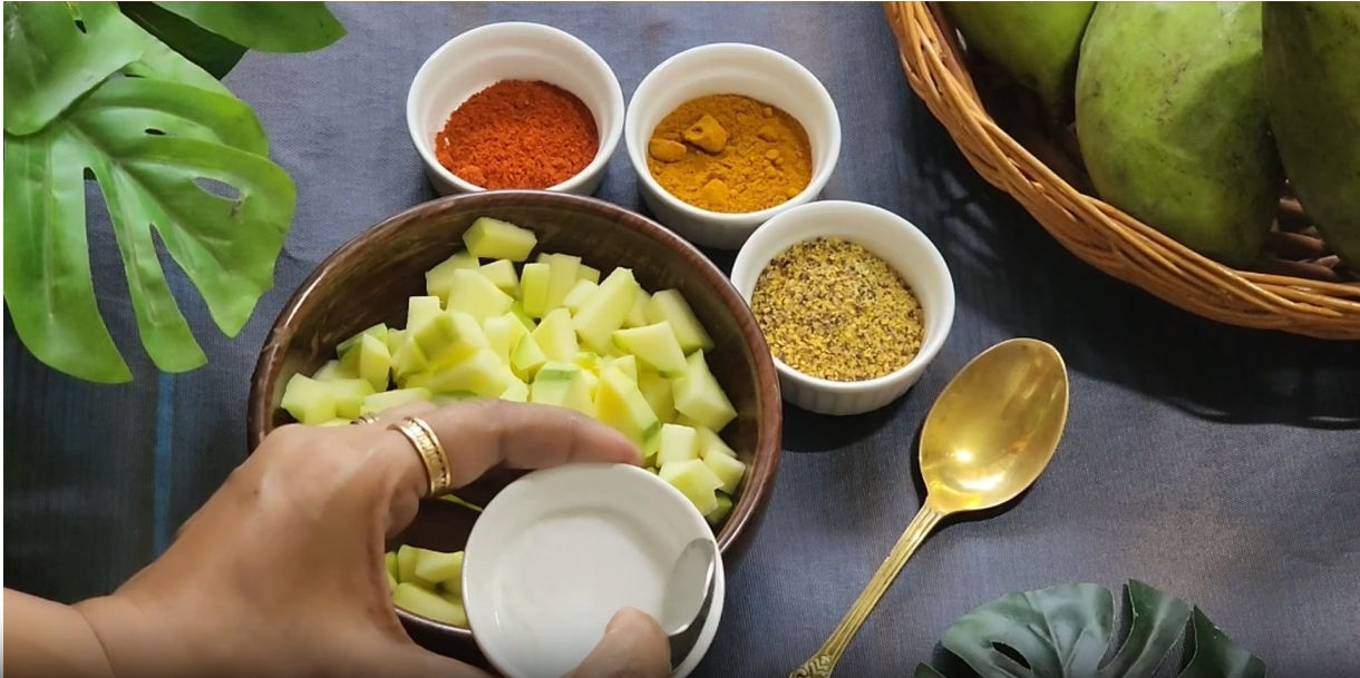  Prepare the Mango Cubes
